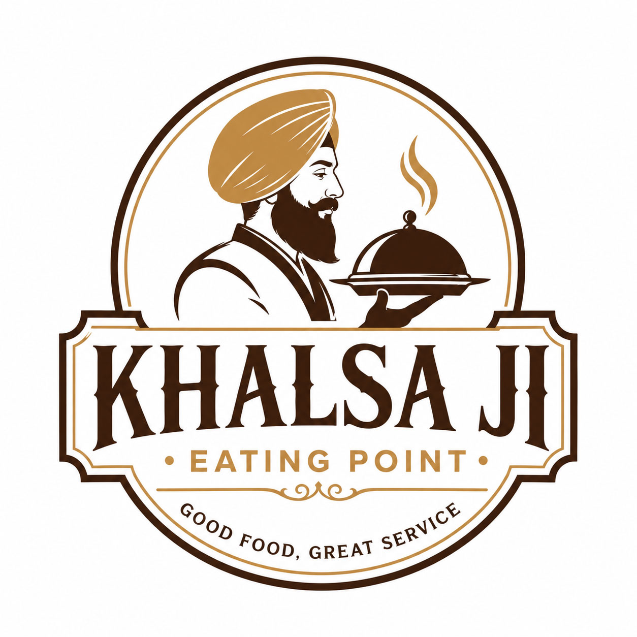Khalsa Ji Eating Point Logo